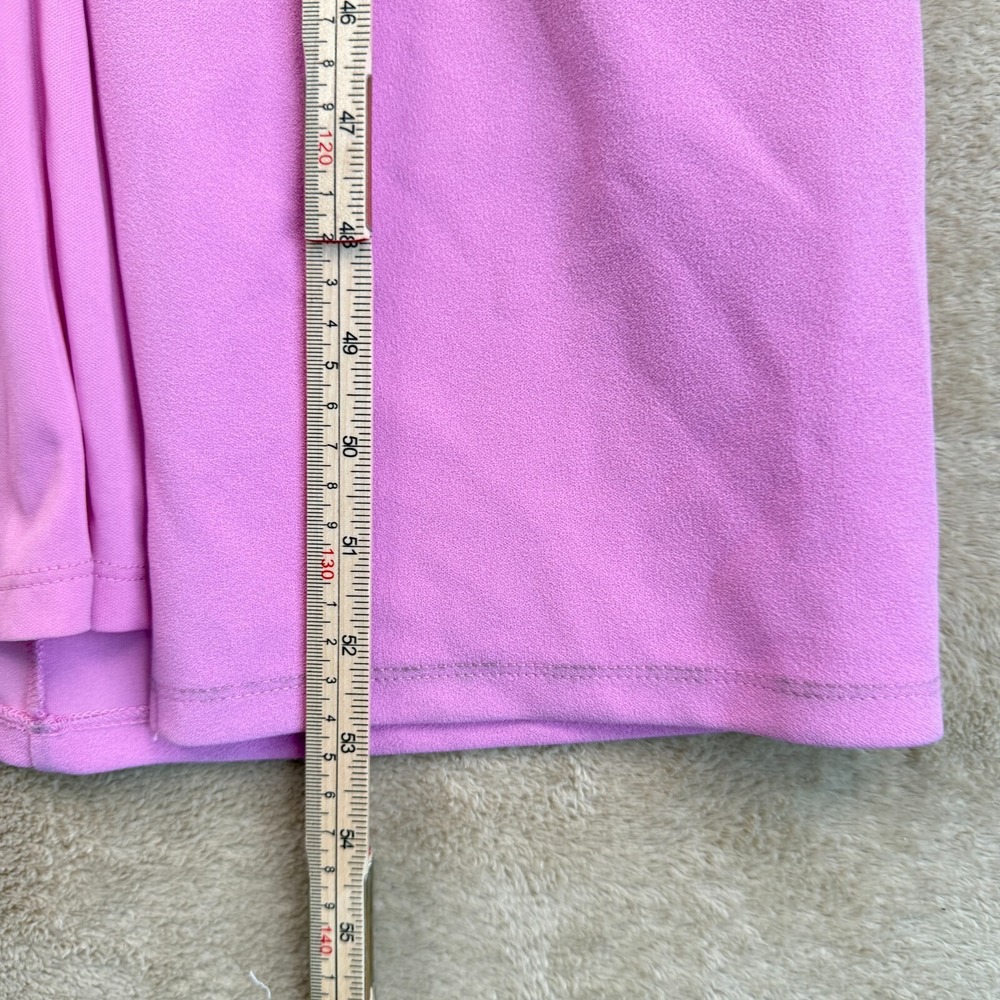 Wayf Nordstrom Pink Maxi Dress Size S Front Slit‎ Front Long Bodycon Bustier NWT - Picture 6 of 10